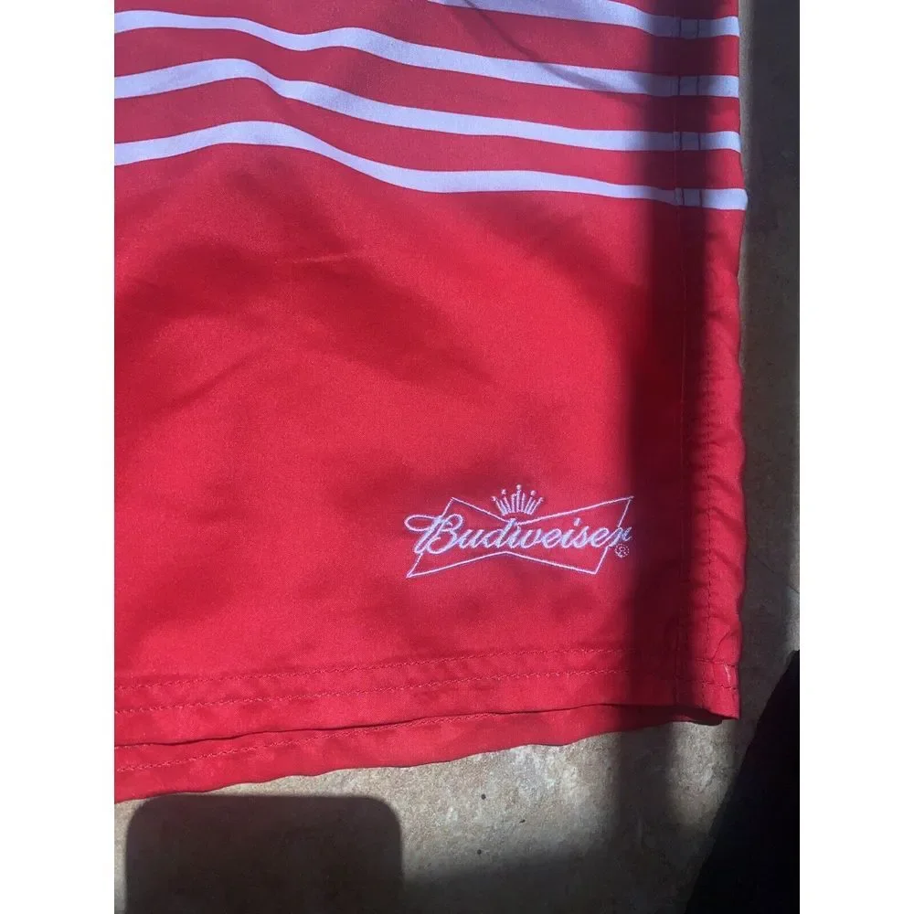 Budweiser Mens Board Shorts Swim Trunks‎ S-2XL